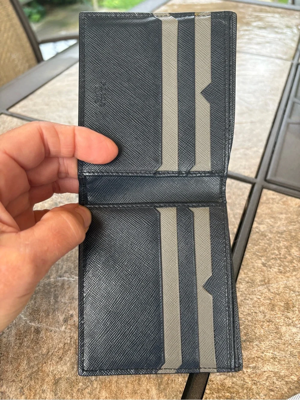 Prada saffiano leather